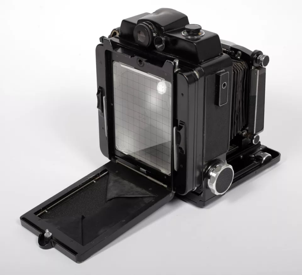 Wista 45RF 4X5 Field camera with 135mm + 215mm Lenses +